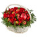 gift basket with strawberry. Kiev