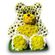 teddy bear made of flowers. Kiev