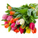 Mixed Color Tulips bouquet. Kiev
